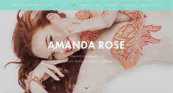 Desktop Screenshot of amandarosedance.com